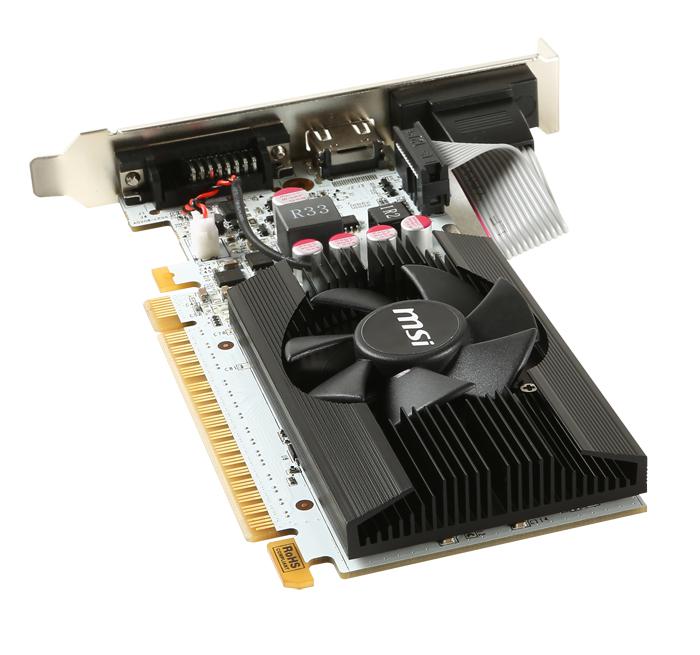 MSI GT 730 Graphics Card has White PCB