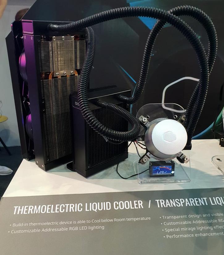 Thermoelectric-liquid-cooler