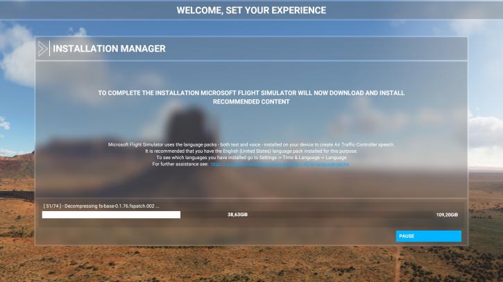 Microsoft Flight Simulator system requirements have been released