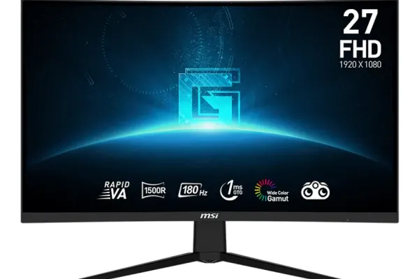 MSI Launches New 27-Inch Rapid IPS G27C3F Gaming Monitor with 180Hz Refresh Rate
