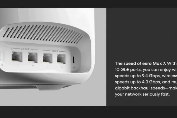 eero Max 7: Technical Overview of Amazon Wi-Fi 7 Mesh System with 10 and 2.5 Gigabit Ethernet