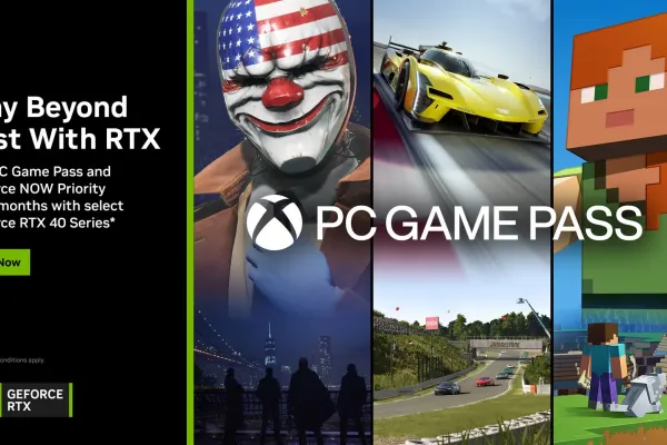 NVIDIA Introduces GeForce RTX 40 Series Graphics Card Bundle with Complimentary PC Game Pass Access