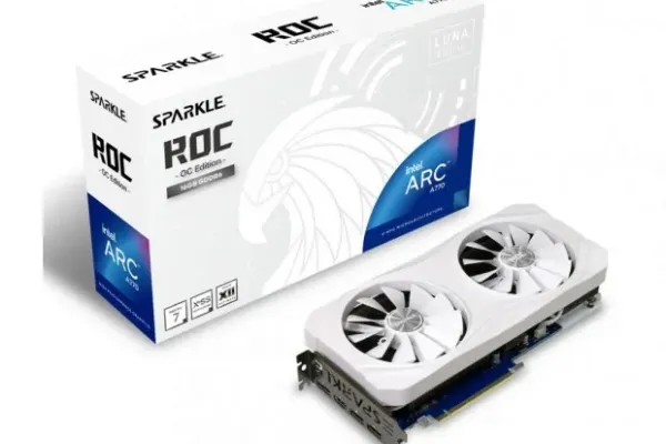 SPARKLE Releases Intel Arc ROC LUNA Series Graphics Cards with Dual Fan Coolers