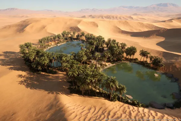 Unreal Engine 5.3 Desert Landscape Demonstration Looks Really Impressive