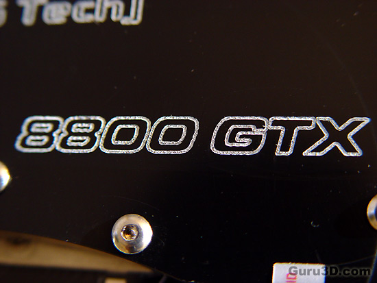 BFG GeForce 8800 GTX 768MB Water Cooled Edition SLI review
