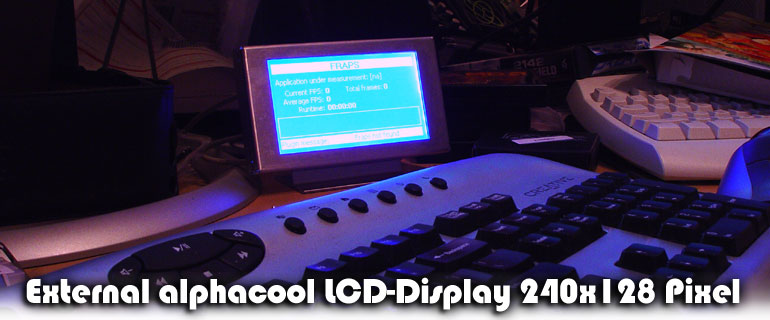 Alphacool External LCD-Display Copyright 2006 Guru3D.com