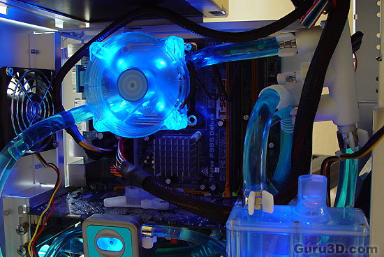 Gigabyte 3D Galaxy II & Blue Eye Water cooling - Copyright 2006 Guru3D.com
