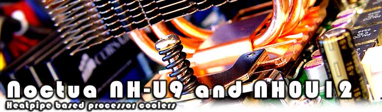 Noctua NH-U9 and NH-U12 heatpipe coolers review