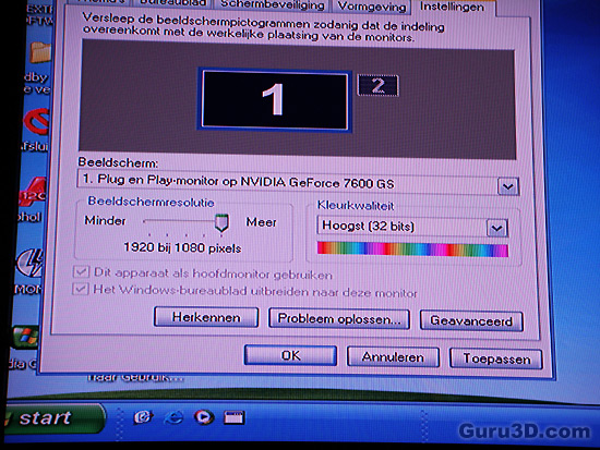 Galaxy GeForce 7600 GS gDDR3 HDMI