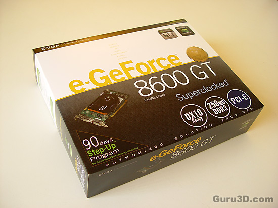 eVGA GeFore 8800 GT Superclocked edition  review - Copyright 2007 Guru3D.com