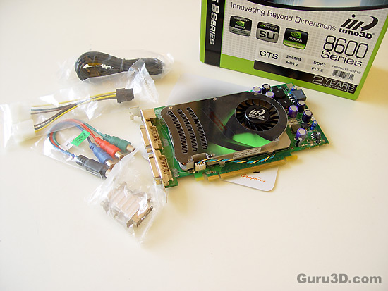 Inno3D GeForce 8600 GTS normal and iChill review