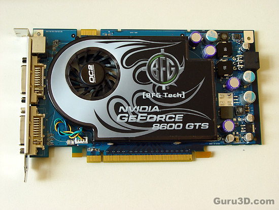 BFG GeForce 8600 GTS OC2 graphics card review