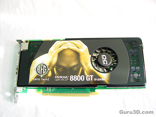 GeForce 8800 GT reference and BFG OC edition reviews