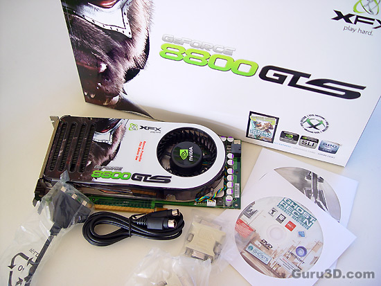 GeForce 8800 GTS 320Mb XFX and BFG overclock models
