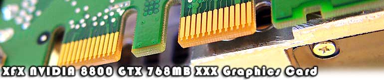 GeFore 8800 GTX XFX XXX review - Copyright 2006 Guru3D.com