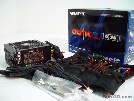Gigabyte Odin GT 800 Watt PSU review