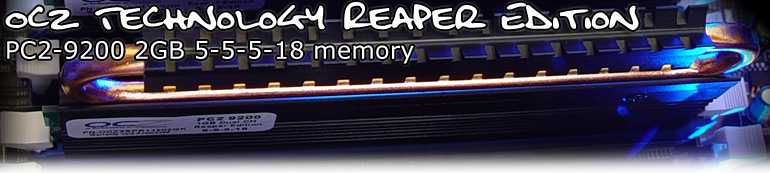 OCZ Technology Reaper HPC DDR2 9200 - 1150 MHz DDR2 memory
