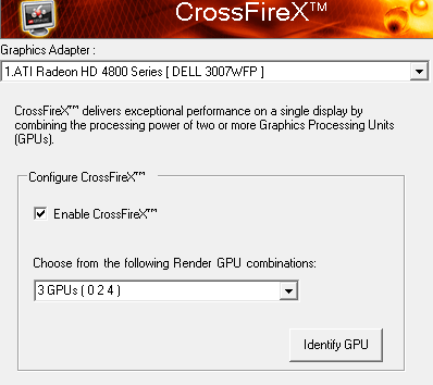 ATI radeon 4800 CrossfireX