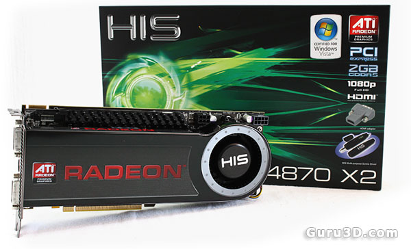 HIS Radeon HD 4870 X2