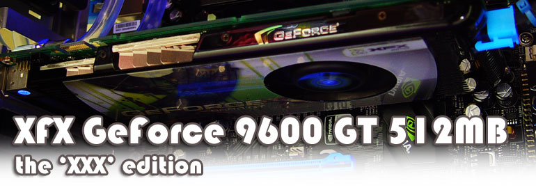 XFX GeForce 9600 GT XXX edition