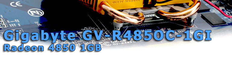 Gigabyte Radeon 4850 1 GB - GVR485OC