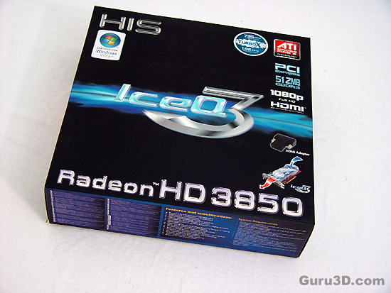 HIS Radeon HD 3850 ICEQ3 XTurbo edition