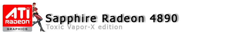 Sapphire Radeon HD 4890 Toxic Vapor-X