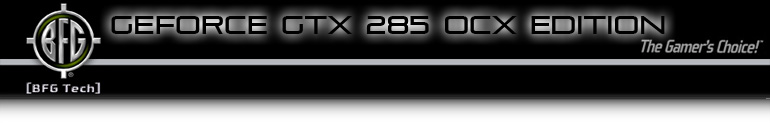 BFG GeForce GTX 285 OCX