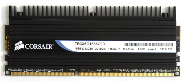 Corsair 1866 DDR3 Triple Channel memory