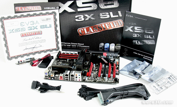 eVGA X58 3X SLI Classified motherboard review