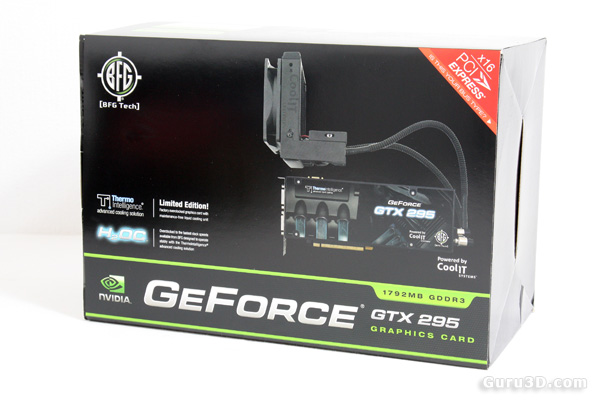 BFG GeForce GTX 295 H2OC LE review