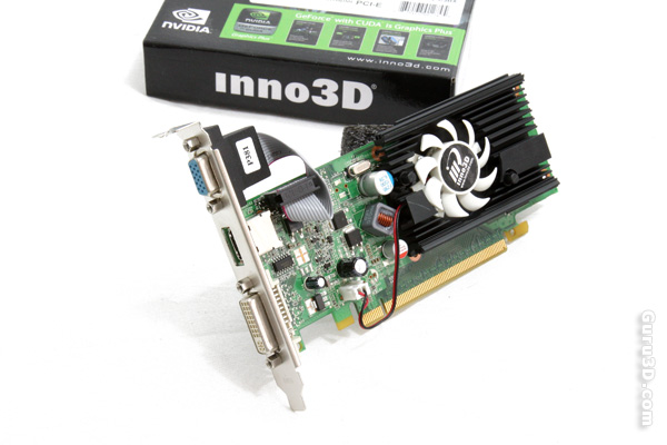 Inno3D GeForce GT 210 and 220