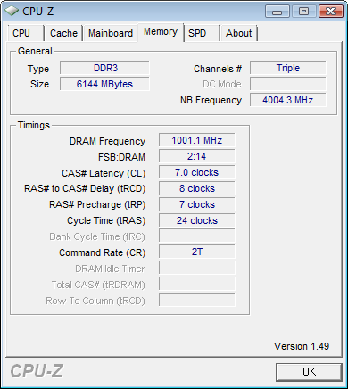 OCZ Blade DDR3 memory