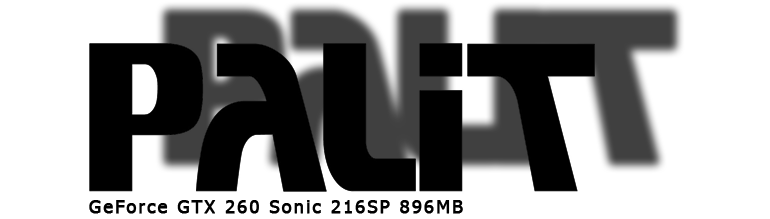 Palit GeForce GTX 260 SP216 Sonic edition