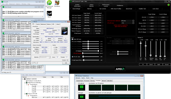AMD Phenom II X4 955BE and 945