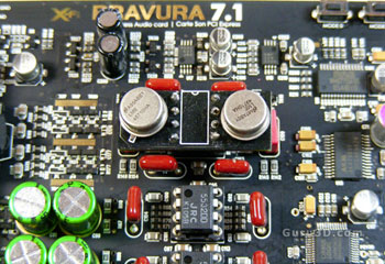 Auzentech X-Fi Bravura 7.1 soundcard