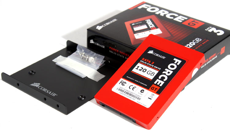 Corsair Force 120GB SSD review - Product showcase