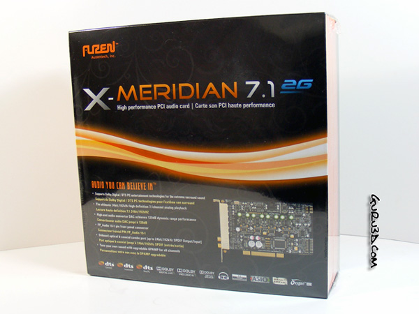 Auzentech X-Meridian 7.1 2G Review