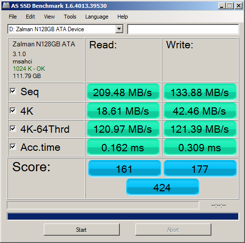 Zalman N series SSD