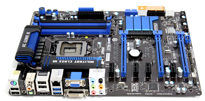 MSI Z77A GD65 motherboard Preview