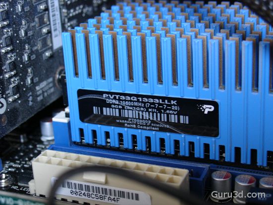 Patriot 1333LL Memory, these are very fast.