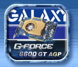 Galaxy GeForce 6600 GT (AGP) 128MB GDDR3
