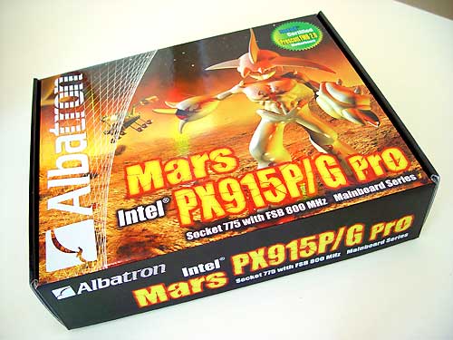 Albatron Mars PX915P/G Pro Copyright 2004 - Guru3D.com