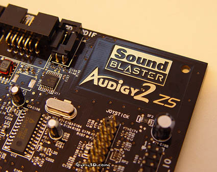 The Creative SoundBlaster Audigy2 ZS